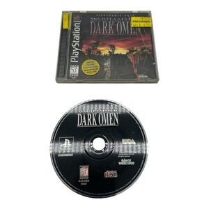 Warhammer: Dark Omen (PlayStation‎ 1 PS1) Black Label Complete - Authentic